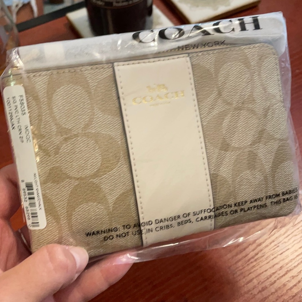 Coach Wristlet Still in Packaging!